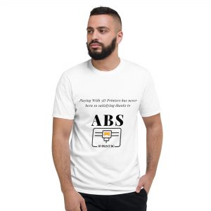 3D printing with ABS Short-Sleeve T-Shirt