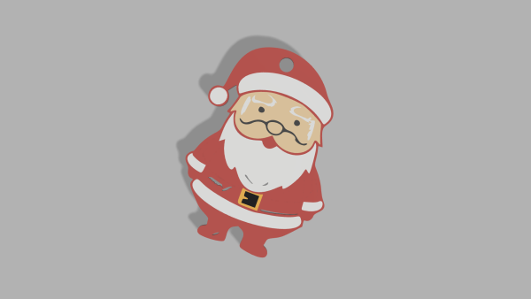Santa Claus Tree Ornament - Image 2