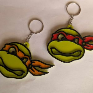 Shell-Head Heroes: Teenage Mutant Ninja Turtle Key Charms