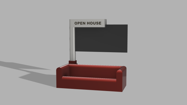 Real-Estate Sold Sign Business Card Holder - Image 3