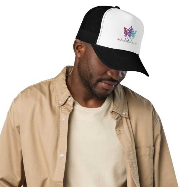 The Lady Prints Alot - Foam trucker hat - Image 6