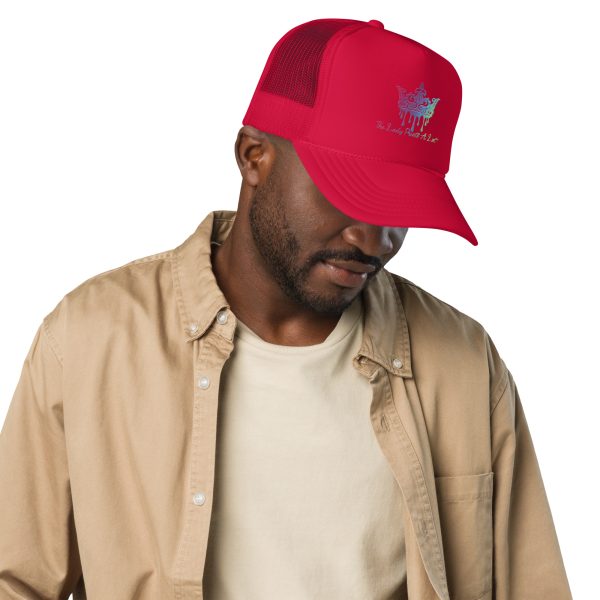 The Lady Prints Alot - Foam trucker hat - Image 3